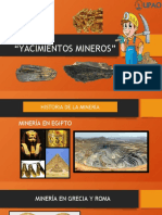 Yacimientos Mineros