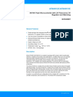 Atmel 9111 LIN Networking ATA6612C ATA6613C - Datasheet PDF