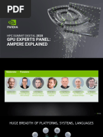 HPC Summit Digital 2020: Gpu Experts Panel: Ampere Explained