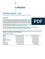 Coronavirus Disease (COVID-19) : Situation Report - 174