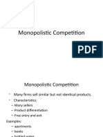 Monopolistic Competition