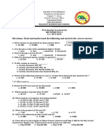 Fist Periodical Assessment All Subjects Final