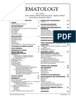 Hematology: Dr. I. Quirt Adriana Cipolletti, Jeremy Gilbert and Susy Hota, Chapter Editors Leora Horn, Associate Editor