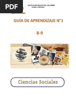 Guia de Sociales 8 y 9 de Secundaria