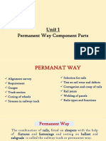 Permanent Way Component Parts