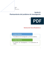 Sesión 8 - Planteamiento Del Problema de Investigacion