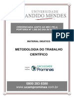 Metodologia Do Trabalho Cientifico