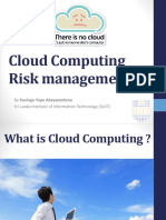 Cloud Computing Risk Management