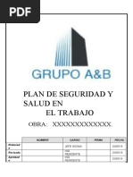 Plan de Seguridad (Modelo)