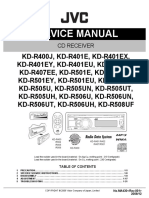 JVC KDR 400 Service Manual PDF