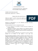 ANALISIS Los Artículos de La Ley Orgánica Del Sistema Nacional de Contratación Pública