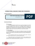 International Welding Codes and Standards: Weld Carbon Steel Plates in Flat Position (1F)