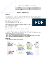 Série 3: Analyse OLAP