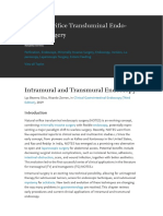 Natural Orifice Transluminal Endoscopic Surgery