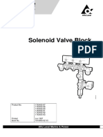 Solenoid Valve Block, Water