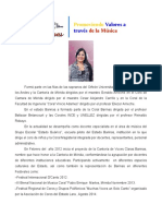 Curriculo de La Fundacion