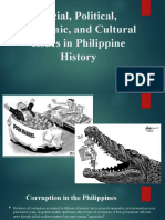 Social, Political, Economic, and Cultural Issues in Philippine History