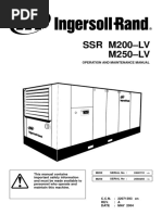 SSR M200-LV M250-LV: Operation and Maintenance Manual