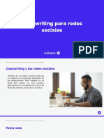 Guía para Comenzar Copywriting en Redes Sociales PDF