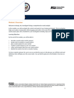 MODULE 2 Packet: Welcome To Ready, Set, Investigate! Doing A Comprehensive Needs Analysis