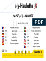 HA26PX Parts Manual