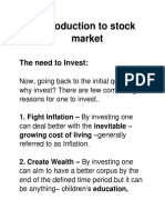 Intro Stock Market PDF