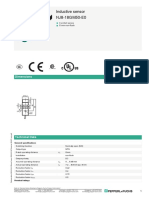 Inductive Sensor NJ8-18GM50-E0: Dimensions