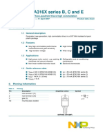 BTA316X Series B, C and E - Datasheet