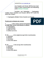 CH 30 Cryptography Multiple Choice Questions and Answers PDF