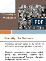 Managing Diversity at Workplace