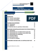 Methodes de Controle Des Puits