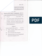 Computer Based Optimization Technique MCA-315