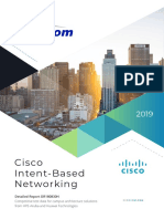 Cisco Intent-Based Networking: Detailed Report DR180830H