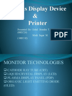 Display Device &amp Printer