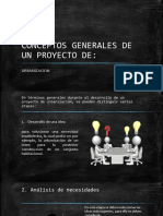 Conceptos Generales de Un Proyecto de Urbanizacion