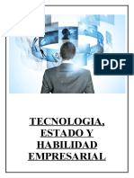 Tecnologia, Estado y Habilidad Empresarial