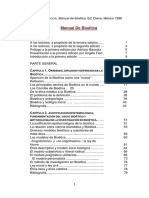 Manual de Bioética Elio Sgreccia PDF