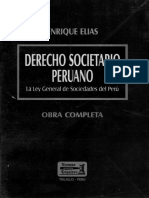 COM00004 - Derecho Societario Peruano (Enrique Elias)