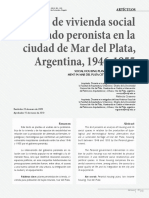 Dialnet PlanesDeViviendaSocialDelEstadoPeronistaEnLaCiudad 3392345 PDF