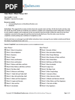 Music Music Theory I and II Lesson Plan