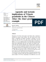 Petrogenetic and Tectonic Implications of Triassic PDF