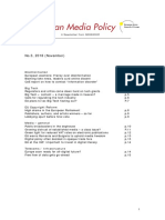 European Media Policy 3-2018