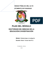 Plan Global Modulo I