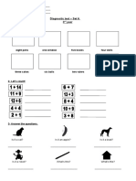 Diagnostic Test - Set A 3 Year