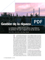 Gestión de La Riqueza Petrolera PDF