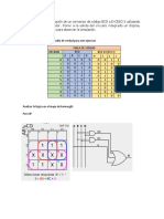 Realizar La Simulación de Un Conversor de Código BCD A EXCESO 3 Utilizando El Word Generador