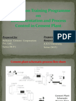 Instrumetation and Process CTRL in Cement Industry Ranjiit