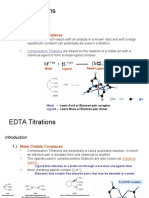 EDTA Titrations: Metal Chelate Complexes