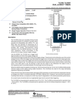 D D D D D D D D: TLC556, TLC556Y Dual Lincmos Timers