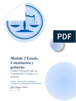 Unidad 1 Relación Entre La Constitución El Estado y El Gobierno